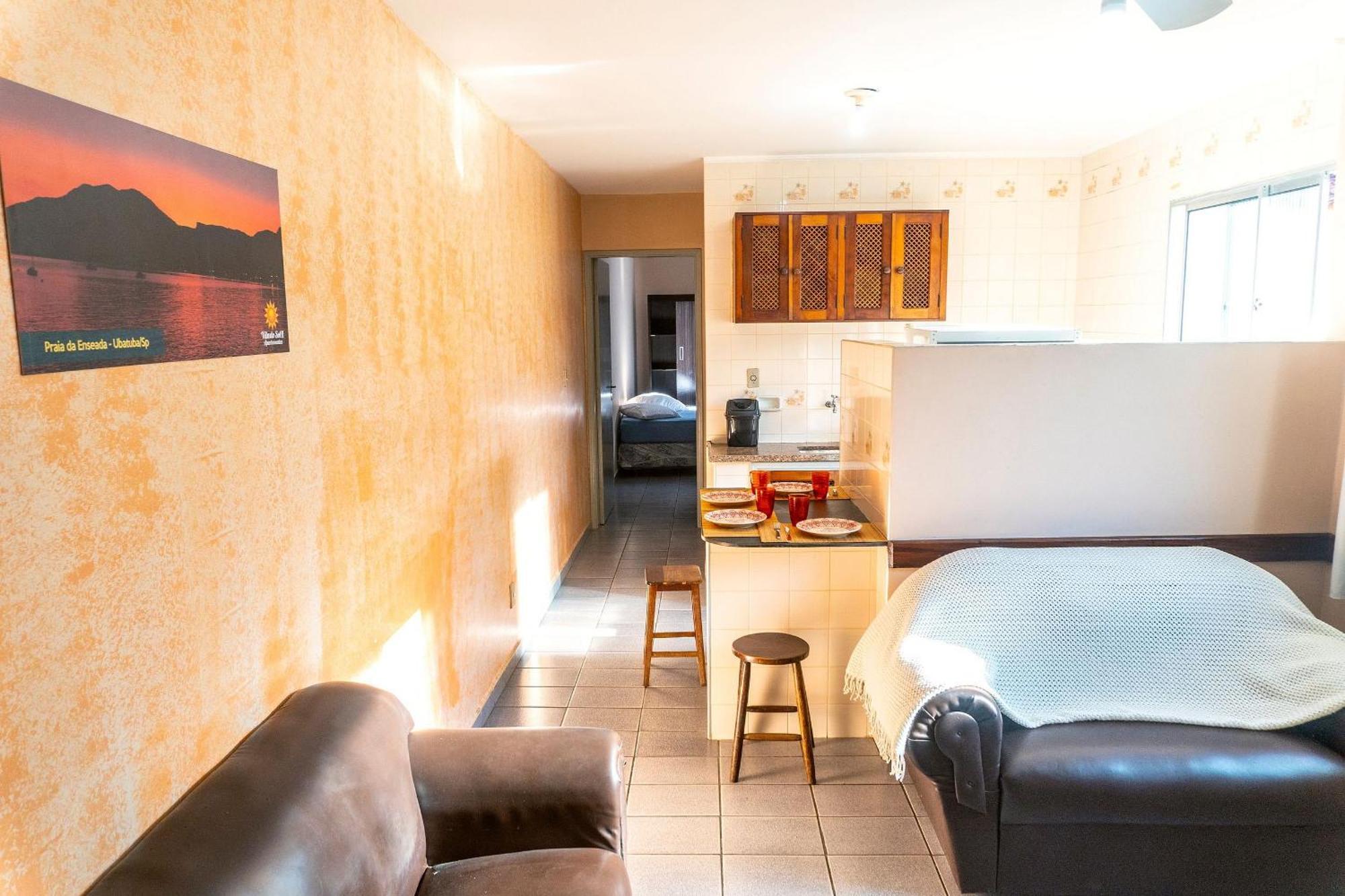 Apartamentos Incriveis Primeira Quadra Mar Wifi أوباتوبا المظهر الخارجي الصورة